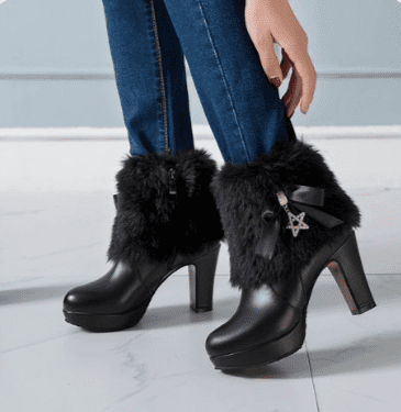 Knee High Black Boots